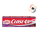 4x Packs Close Up Ultra Cinnamon Flavor Freshening Gel Toothpaste | 4oz | - $27.59 CAD