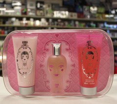 Dolly Girl by Anna Sui 3PCs Women Set, 1.7 oz + 3.4 Lotion + Gel, Hard to find  - £62.15 GBP