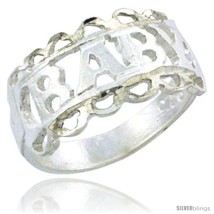 Size 1.5 - Sterling Silver Loop Baby Ring / Kid&#39;s Ring / Toe Ring (Avail... - £8.28 GBP