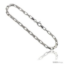 Length 8 - Sterling Silver Italian Rounded LONG BOX Chain Necklaces &amp; Bracelets  - £31.67 GBP