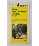 *L1) Vintage 1990 Hagstrom Map of Upper Westchester County New York Fold... - $19.79