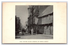 Paul Revere House North Street View Boston Massachusetts MA UNP UDB Post... - $3.91