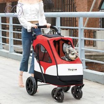 Multi-Functional Pet Cart Outdoor Travel Transport Cats and Dogs Travel Convenie - £354.97 GBP