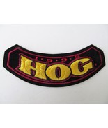 HARLEY-DAVIDSON OWNERS GROUP 1995 HOG H.O.G. rocker emblem jacket patch  - £14.60 GBP