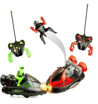 Bumper Cars 2 Pack, Remote Control, Ejectable Drivers and Crash Sounds - $43.99