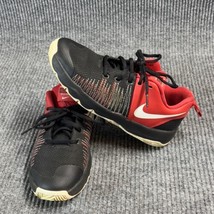 Nike Shoes Boys 6.5-7Y (No Tag) Team Hustle Quick Athletic Red Black #922680 - £16.70 GBP