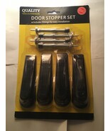 Door Stopper Set( includes fittings for easy installation) - $15.05 CAD