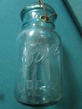 8" Glass Green Airtight Ball Bottle [GL6] - $34.65