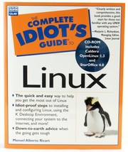 Complete Idiot&#39;s Guide to Linux w CD-ROM Caldera OpenLinux 1.3 StarOffic... - $5.00