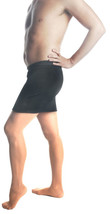 Mens Skirt, Black Mini Skirt Sexy Style Up To 44&quot; Waist! Crossdresser/TG - $24.99