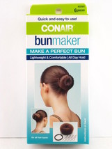 Conair Bun Maker   6 Piece Kit (55583) - £6.28 GBP