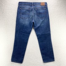 Lucky Brand Sweet Crop Jeans Womens 6 Capri Cropped Stretch Denim Pants 33x26 - £8.57 GBP
