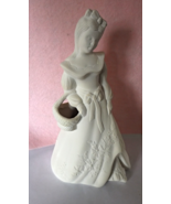 S2 - Girl Holding Basket Ready to Paint, You Paint Ceramic Bisque* - $9.25