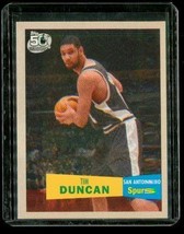 2007 Topps 50TH Anniversary Basketball Trading Card #21 Tim Duncan Spurs - £3.82 GBP