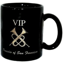The Presidio of San Francisco Military Fort VIP Black Made in USA Coffee Mug Cup - £35.16 GBP