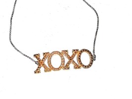 Hugs And Kisses Xoxo Bracelet Adjustable Slider Bolo Valentine&#39;s Day - £19.76 GBP