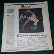 MADONNA SHOW NEWSPAPER SUPPLEMENT VINTAGE 1990 - $24.99