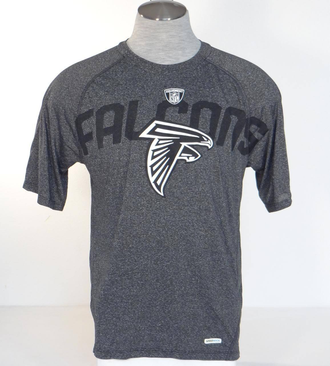 Reebok Playdry Speedwick Falcons Short Sleeve Athletic Shirt Mens Medium... - $25.98