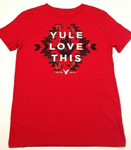 American Eagle Outfitters YULE LOVE THIS T-Shirt Mens Size Sm Christmas ... - £19.40 GBP
