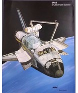 MESSERSCHMITT-BOLKOW-BLOHM GmbH Space Shuttle color promotional sheet - $9.89