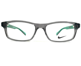 Nike Kids Eyeglasses Frames 5014 255 Clear Grey Green Rectangular 49-15-135 - £22.22 GBP