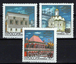 Russia &amp; Soviet Union 6175-6177 MNH Architecture Moscow Kremlin ZAYIX 0624S0261 - $1.80