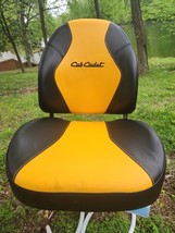 New W/ Blemish Cub Cadet Yellow Black Lawn Mower Seat 4 bolt METAL   Ult... - $187.11