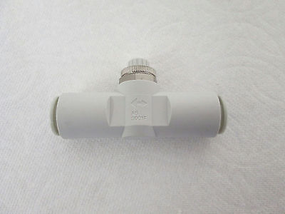 NEW SMC AS3001F-12 Metric In-Line Speed Controller w/One Touch Fittings - $15.52
