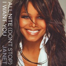 Janet Jackson All Nite (Don&#39;t Stop) / I Want You Enhanced CD-SINGLE 2004 7 Trks - $14.99