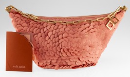 Cult Gaia Gia Shoulder Petal Bag in Lychee w/ Gold Hardware - $475.20