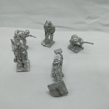 (5) Battlefield Miniatures 20mm Infantry Soldiers Metal Miniatures - $19.79