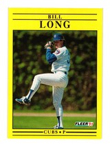 1991 Fleer #425 Bill Long Chicago Cubs - £3.14 GBP