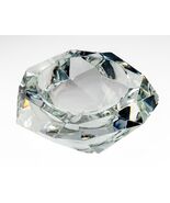 Baccarat Cristallo Taglio Diamante Posacenere 6 &quot; Alcuni Danneggiato - $294.15 CAD