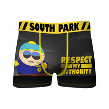 Crazy Boxers South Park Respect My Authority Boxer Briefs Black - £15.72 GBP