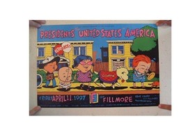 The Presidents Of the United States of America Poster Fillmore 4-11-1997 Pot USA - £52.55 GBP