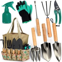 Garden Tool Set, Stainless Steel Heavy Duty Gardening Tool Set - £30.83 GBP