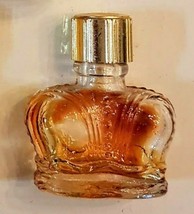 Prince Matchabelli EMPTY Perfume Bottle Stradivari VTG Miniature Glass Crown - £13.42 GBP