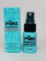 Benefit The Porefessional Super Setter Makeup Setting Spray 15 ml Travel Size - $8.99