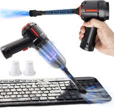 3 in 1 Computer Vacuum Cleaner Air Duster for Keyboard Cleaning Cordless... - £48.33 GBP