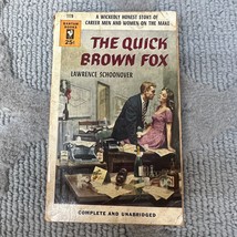 The Quick Brown Fox Career Novel Paperback Book by Lawrence Schoonover Bantam - £9.82 GBP