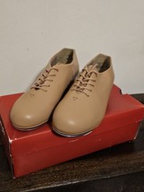 Capezio Tic Tap Toe 443 Carmel Tan Mens Adult Dance Shoe NEW - $569.25 MXN