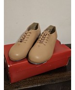 Capezio Tic Tap Toe 443 Carmel Tan Mens Adult Dance Shoe NEW - $569.25 MXN