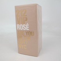 212 VIP ROSE by Carolina Herrera 80 ml/ 2.7 oz Eau de Parfum Spray NIB - £63.22 GBP