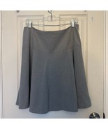 Calvin Klein Light Gray A-Line Skirt 14P NWT - $13.46