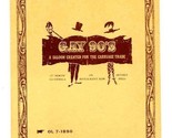 Gay 90&#39;s Menu Saloon for Carriage Trade La Cienega Beverly Hills Califor... - $74.39