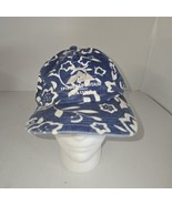 Spirit Mountain Casino San Sun Blue Floral Unstructured Strapback Hat Cap - $18.50 CAD