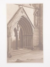 North Door Lichfield Cathedral RPPC Judges Ltd Photo Postcard England VTG - £7.66 GBP