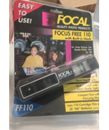 Vtg Kmart FF-10 Focus Free 110 Pocket Camera Flash  NEW In Package TV Mo... - $29.00