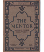 Mentor Magazine May 1 1916 American Pioneer Prose Writers #106 + All 6 I... - $4.00