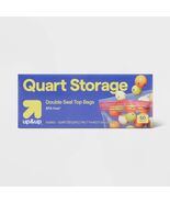 Up &amp; Up Quart Storage Bags 7x7.4 Clear BPA-Free 50 Count - €11,17 EUR